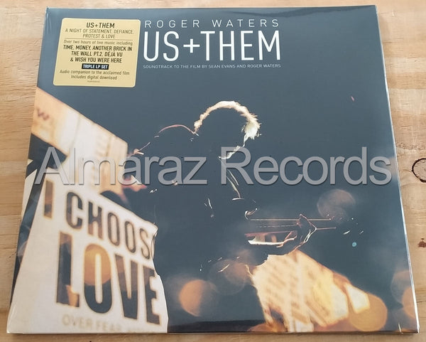 Roger Waters Us+Them Vinyl LP