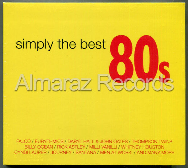 Simply The Best 80's 2CD+DVD