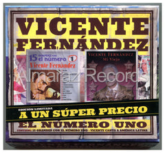 Vicente Fernandez 15 Grandes Con El Numero 1 + Le Canta A America Latina 2CD