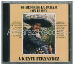 Vicente Fernandez Lo Mejor De La Baraja Con El Rey CD