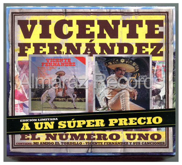 Vicente Fernandez Mi Amigo El Tordillo + Y Sus Canciones 2CD